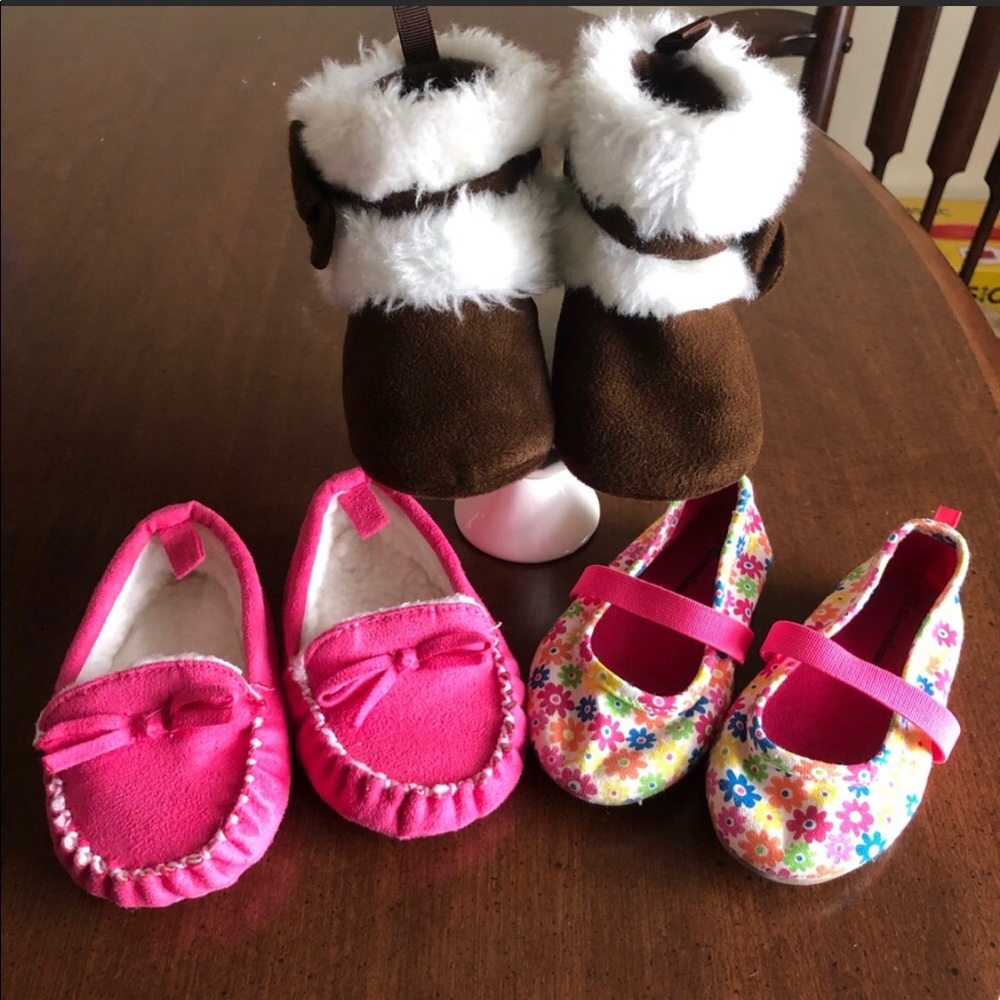 Bundle of Baby girl Shoes